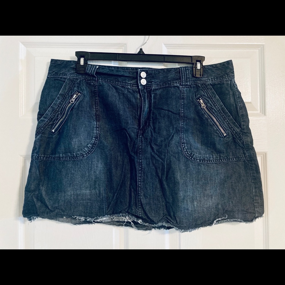 3 for $12- Lane Bryant jean skirt size 18